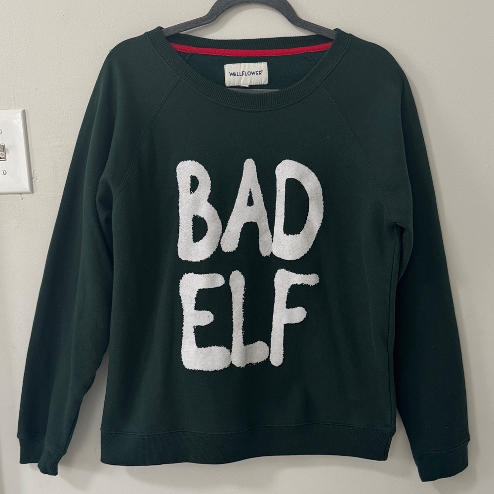 Wallflower Dark Green 'Bad Elf' Sweater